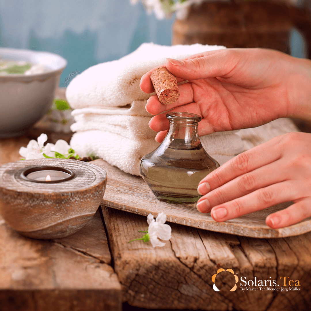 Warm flower soak: DIY