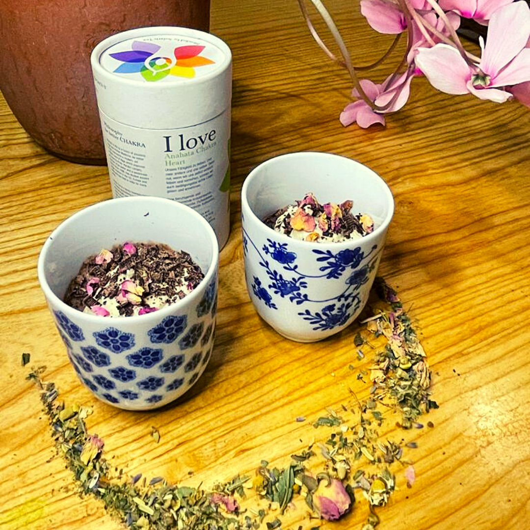 ‘I love’ Be Better Chamomile and Rose VEGAN Chocolate Chia Mousse