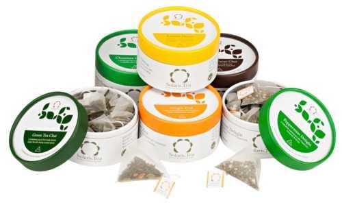 Our vibrant and unique new pyramid tea-bag product line is now available