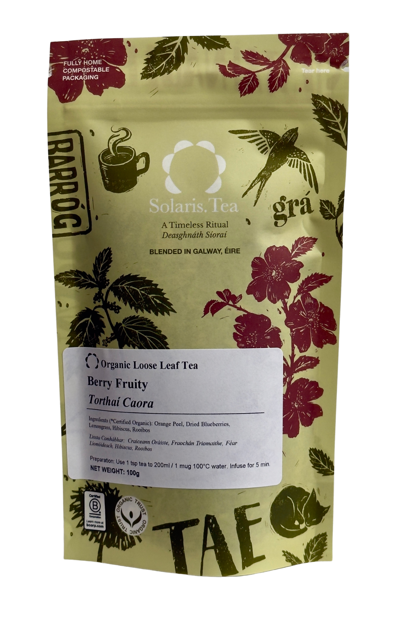 Berry Fruity Org. 100g
