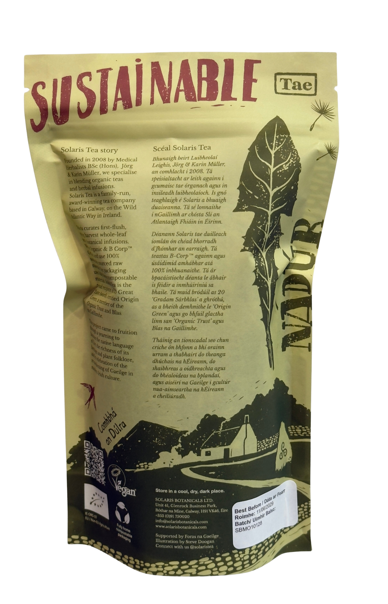 Lemongrass, Hibiscus & Ginger Org. 100g