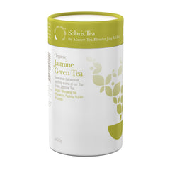 Jasmine Green Tea Organic Cylinder 100g