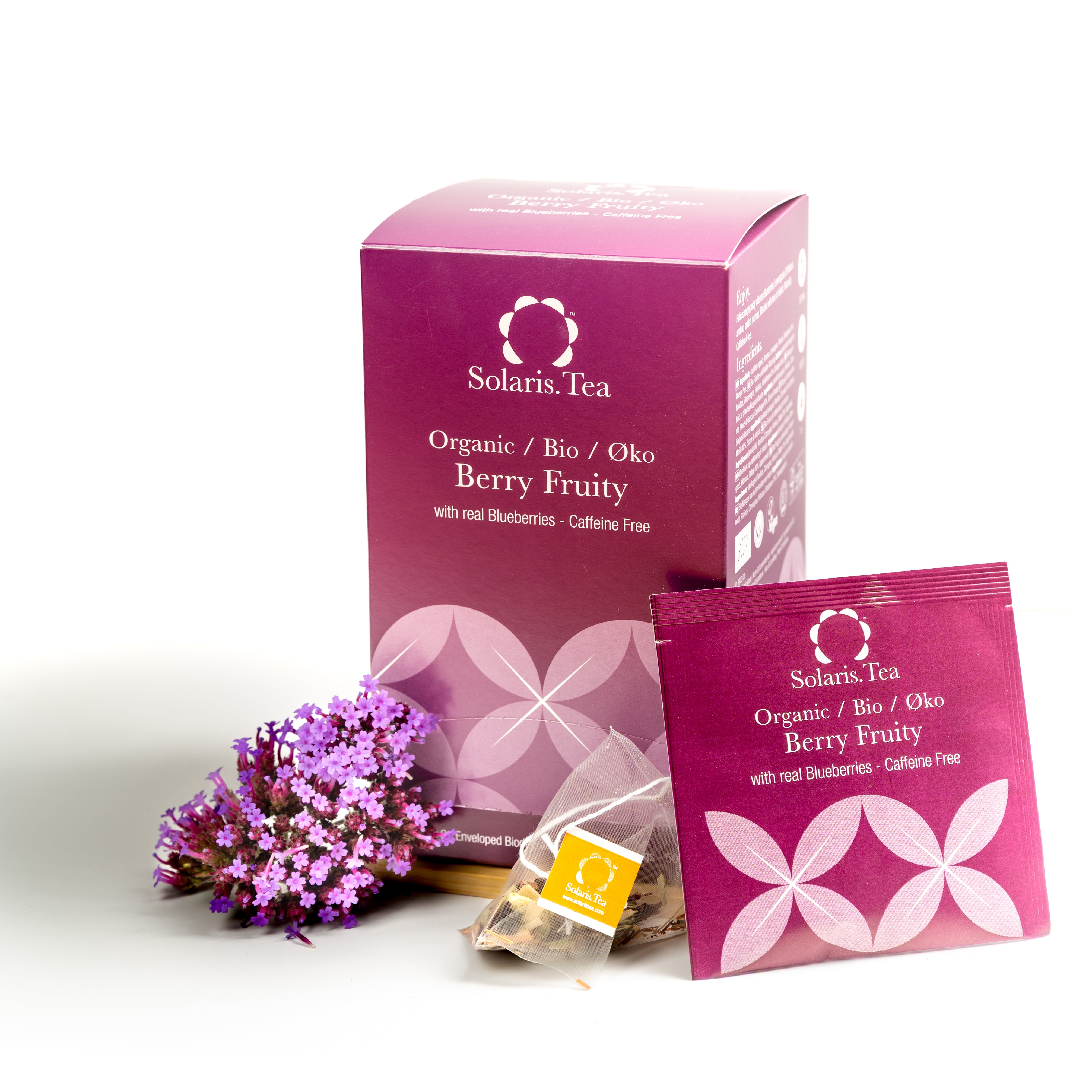 Berry Fruity Organic Enveloped Pyramid Teabags, 25x2g