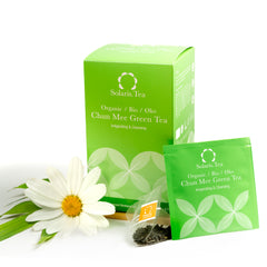 Chun Mee Green Tea Organic Enveloped Pyramid Teabags, 25x2g