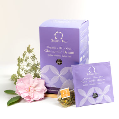 Chamomile Dream Org. Enveloped Pyramid Teabags, 25x2g