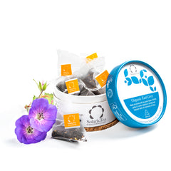 Organic Earl Grey in Biodegradable Pyramid Teabags 15x2g