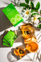 Chun Mee Green Tea Organic Enveloped Pyramid Teabags, 25x2g