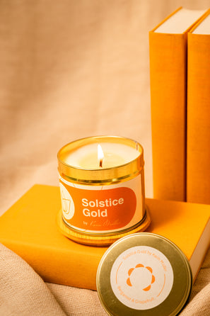 ‘Solstice Gold’ by Karin Müller - Aromatherapy Candle