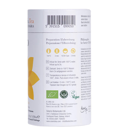 I Do - Solar Plexus Chakra - Organic Pyramid Teabags - Solaris Tea