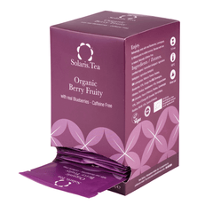 Berry Fruity Org. Enveloped Pyramid Teabags, 25x2g - Solaris Tea