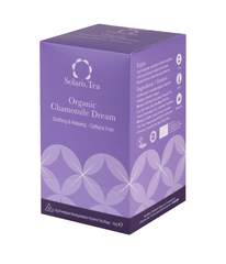 Chamomile Dream Org. Enveloped Pyramid Teabags, 25x2g - Solaris Tea