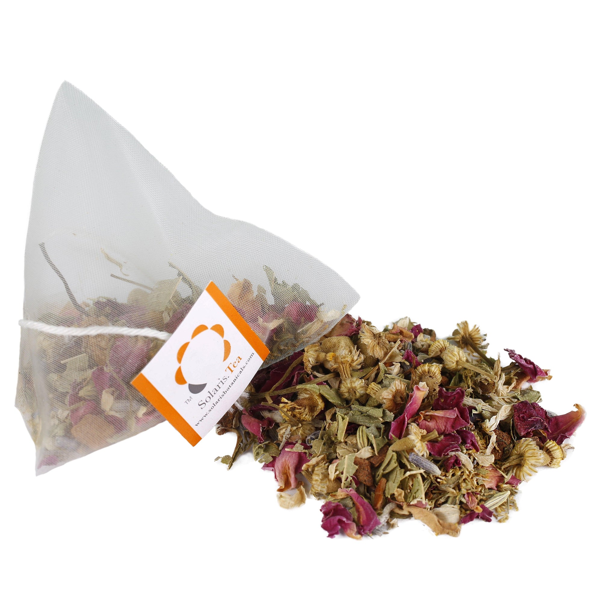 I Love - Heart Chakra Anahata Organic Pyramid Teabags – Solaris Tea
