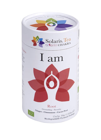 I Am - Root Chakra Organic Pyramid Teabags BeBetter Chakra Teas bebetter 