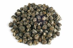 Jasmine Dragon Pearls Loose Leaf 50g - Made with Spring Flush Green Tea - Solaris Tea