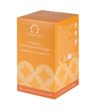 Lemongrass & Ginger Org. Enveloped Pyramid Teabags, 25x2g - Solaris Tea