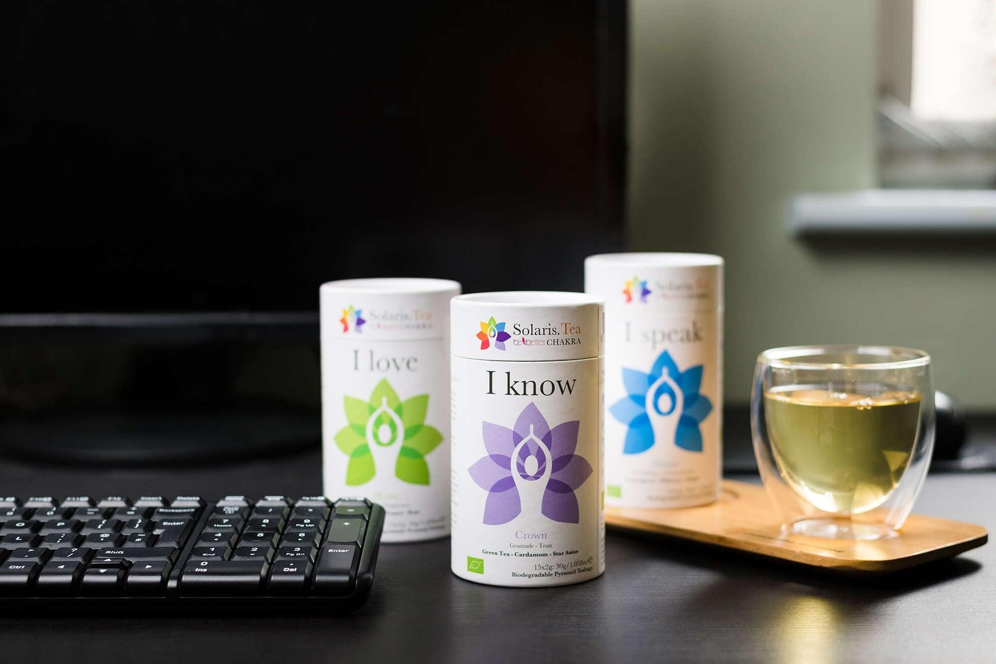 Home Office Chakra Tea Set - Solaris Tea