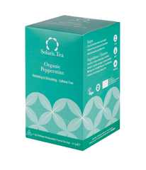 Peppermint Org. Enveloped Pyramid Teabags, 25x1.5g - Solaris Tea
