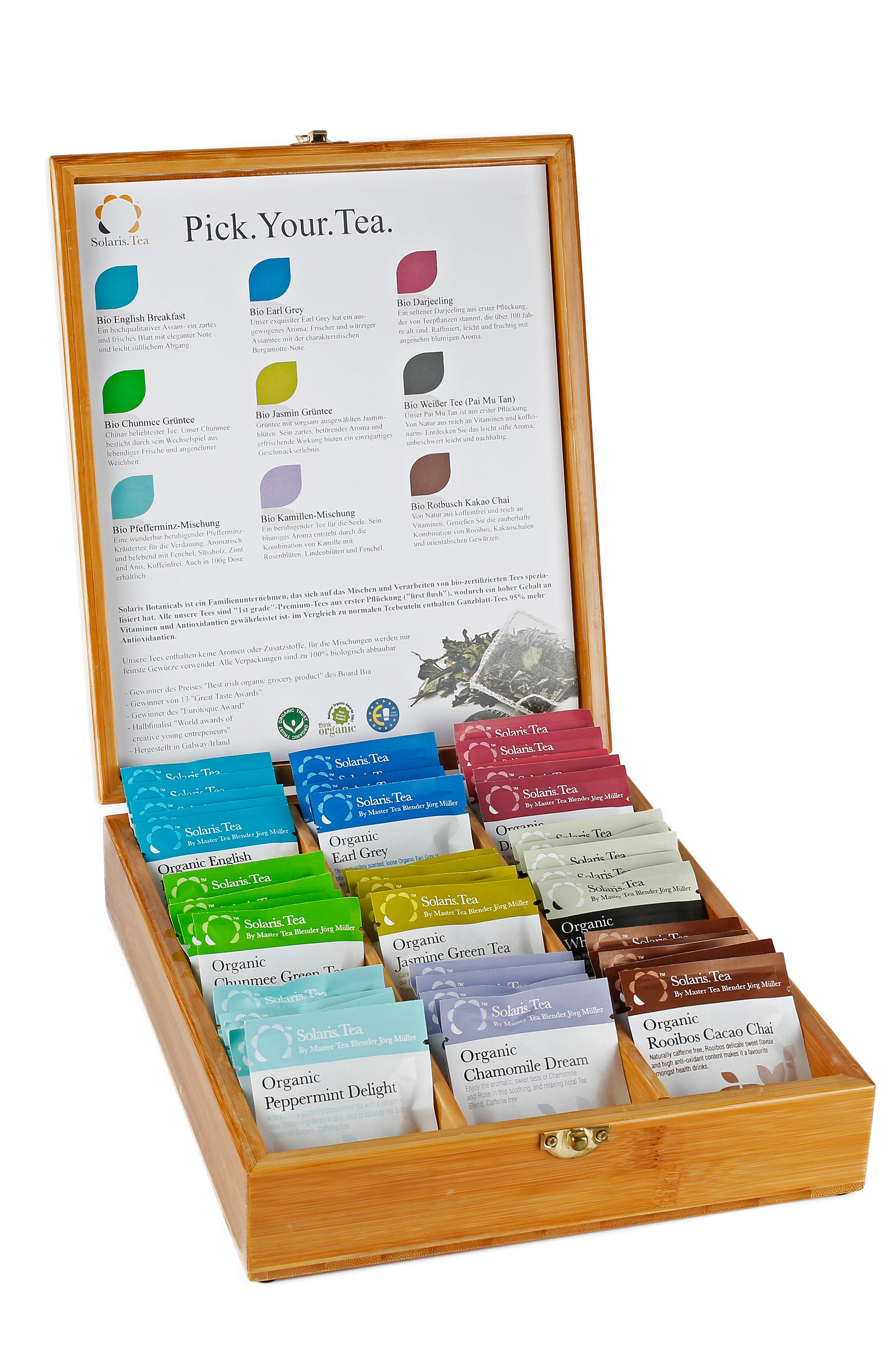 Bamboo Gift Box (Filled) - Solaris Tea