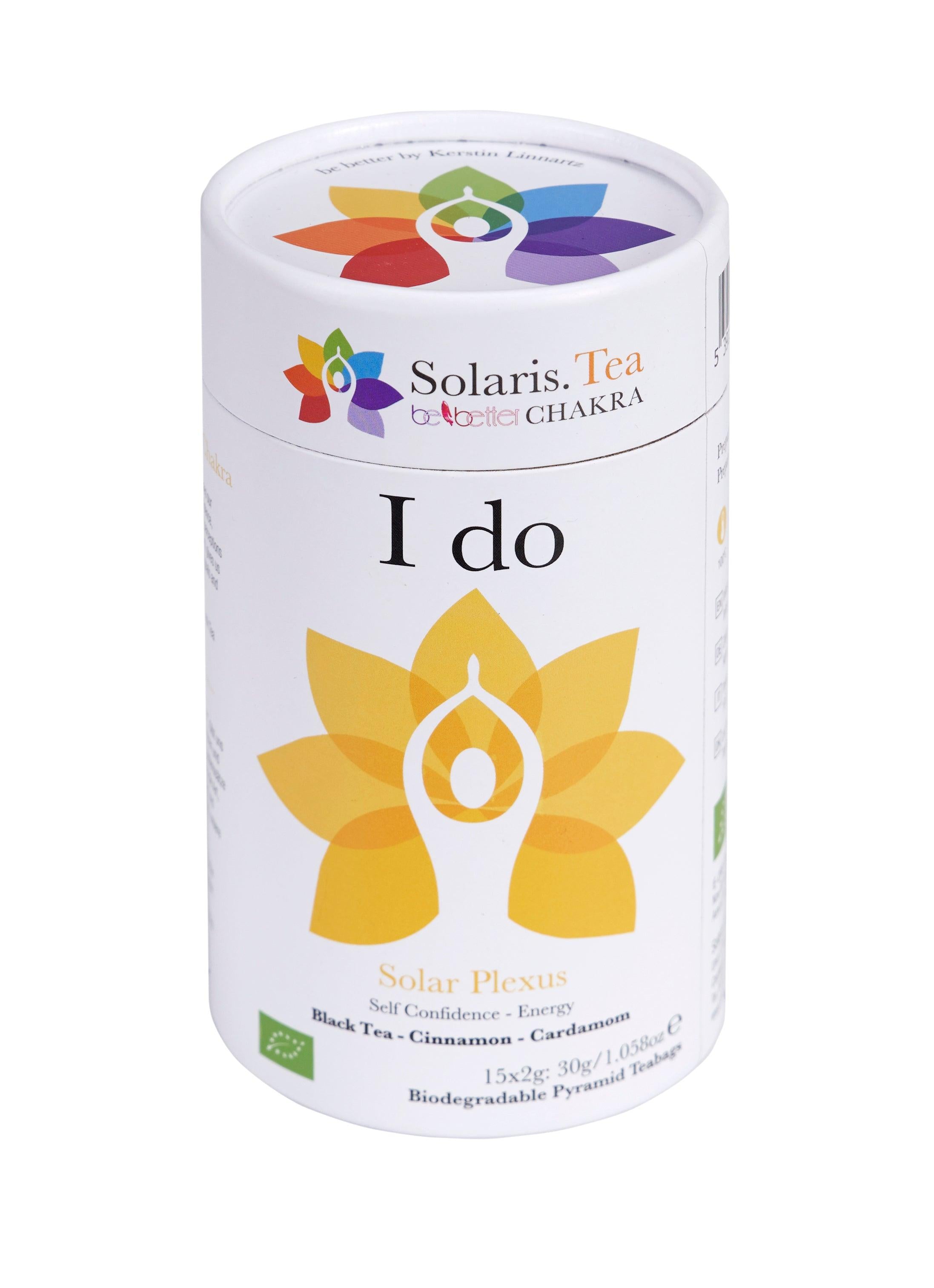 I Do - Solar Plexus Chakra - Organic Pyramid Teabags - Solaris Tea