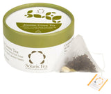 Organic Jasmine Green Tea in Biodegradable Pyramid Teabags 15x2g Pyramid Silken Teabags Solaris Tea Certified Organic 