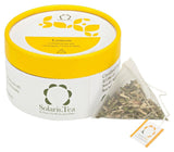 Organic Lemon Harmony in Biodegradable Pyramid Teabags 15x2g Pyramid Silken Teabags Solaris Tea 