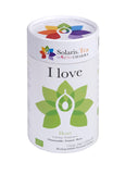 I Love - Heart Chakra Anahata - Organic Pyramid Teabags - Solaris Tea